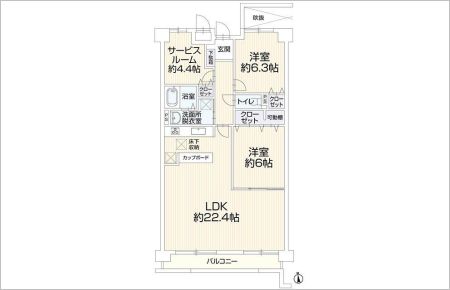 シティコーポ植田Ａ棟　Ａ－１０２