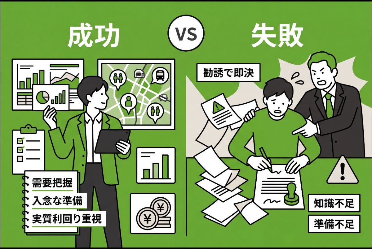 20代の不動産投資の成功と失敗