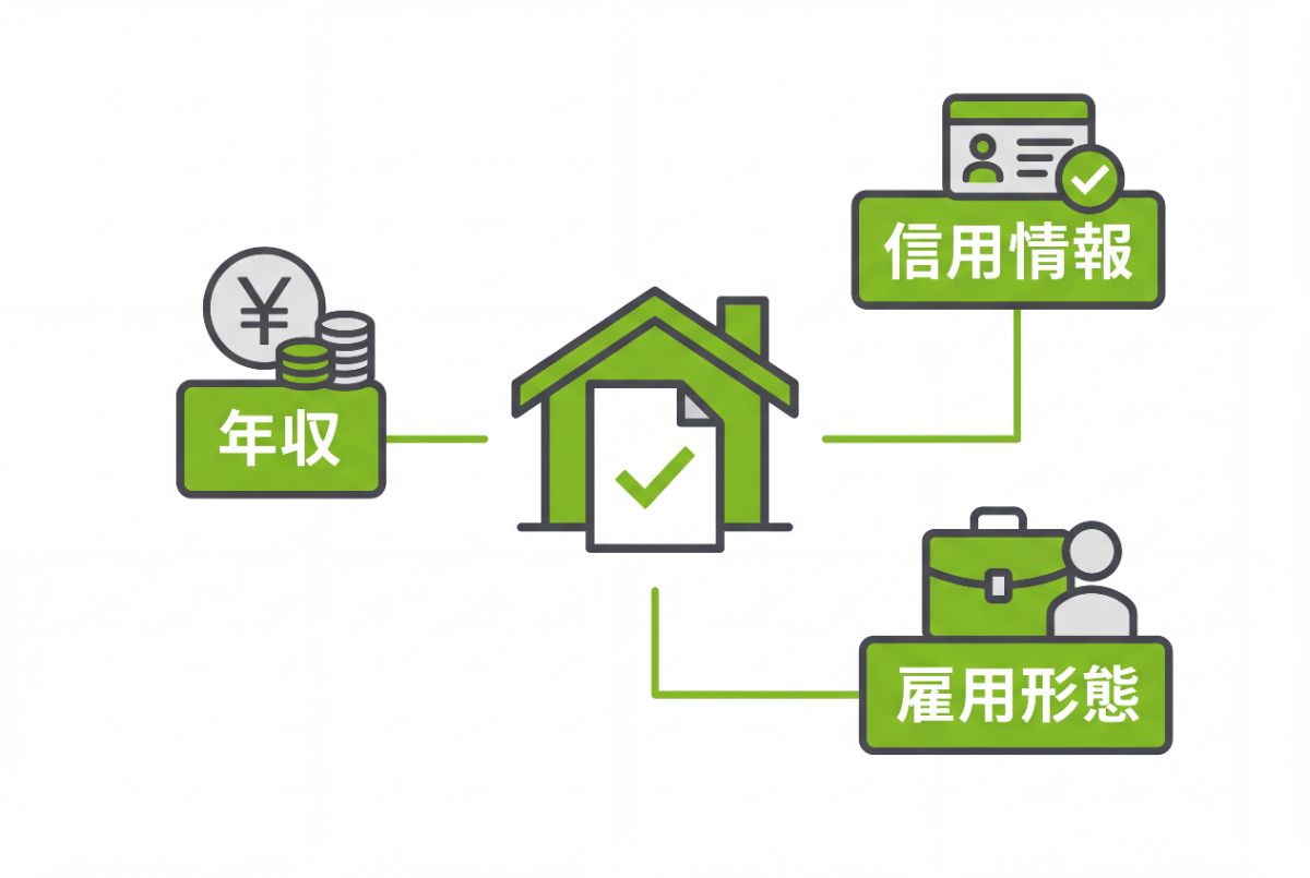 住宅ローンの審査項目