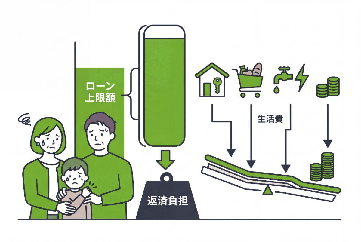上限額で借りると生活が苦しくなりやすい