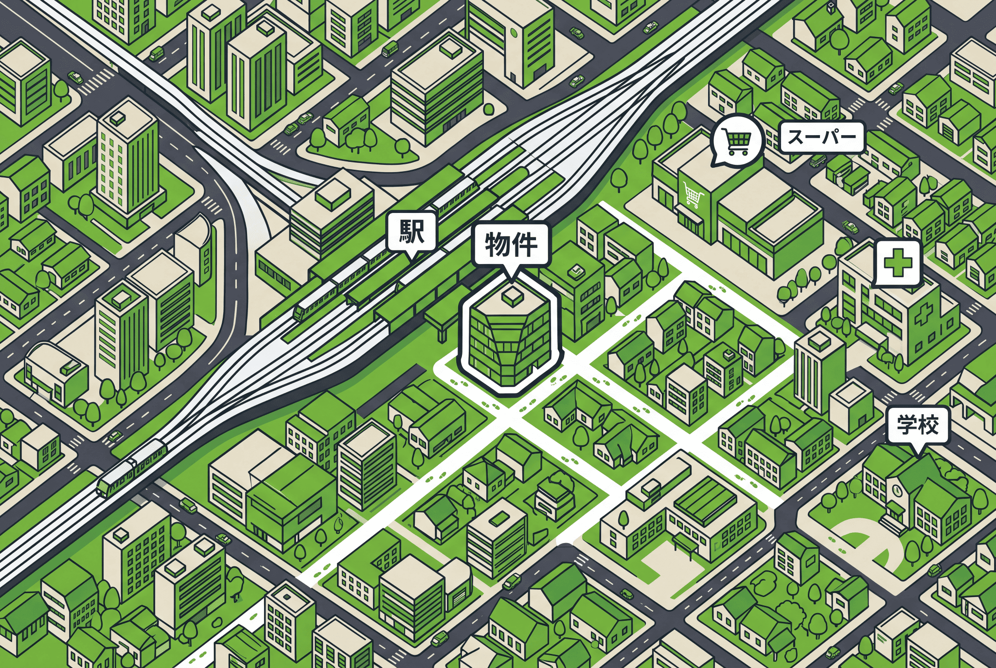 立地が代替しにくいマンション