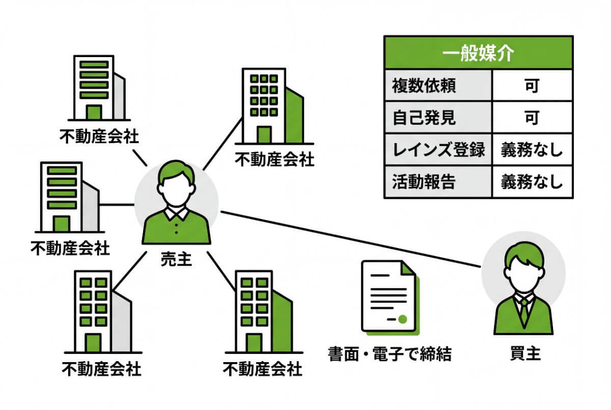 一般媒介契約とは