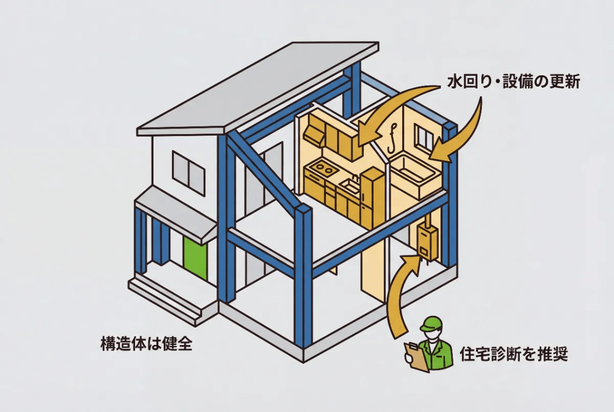築25〜35年のリフォームか建て替え