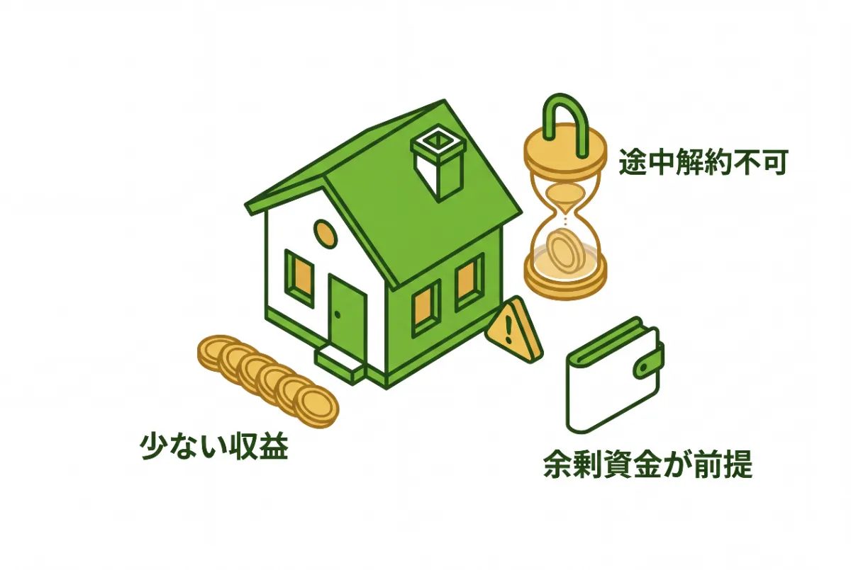 少額投資のデメリット