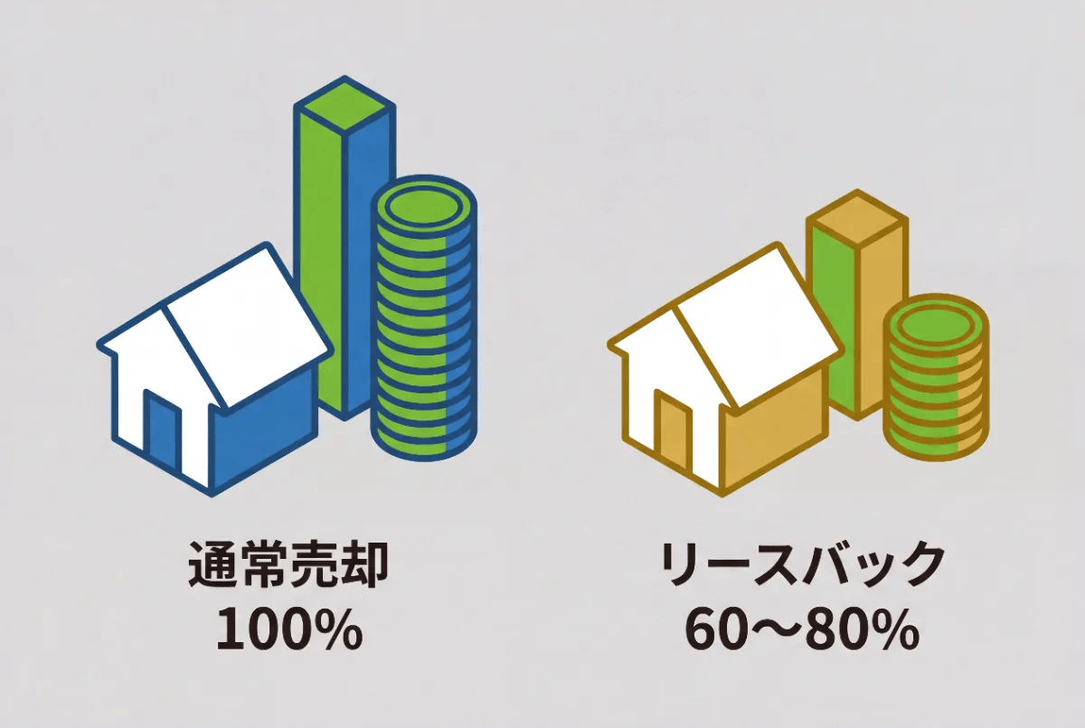 売却価格が安い