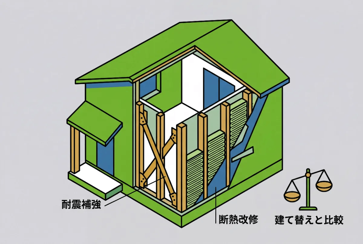 築40〜45年のリフォームか建て替え