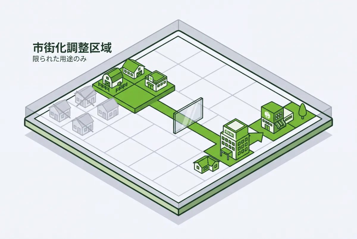 市街化調整区域とは