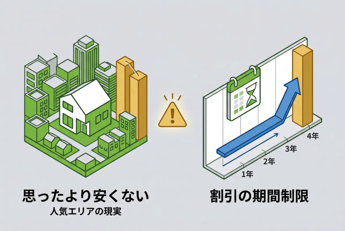 事故物件を選ぶデメリット