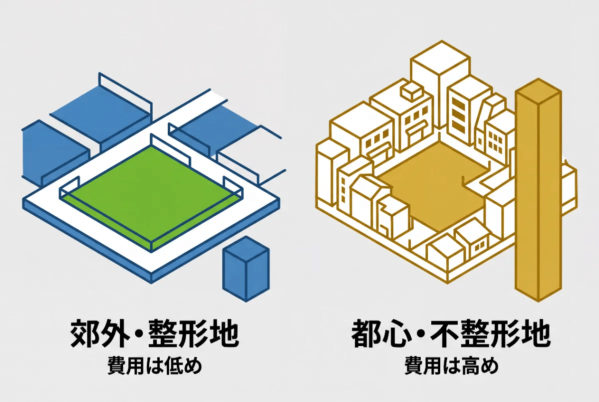 土地境界線の立会いにかかる費用
